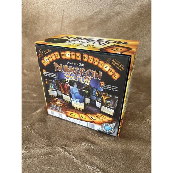 Dungeon Scroll Card Game By Anthony Gill New In Box - Picture 4 of 5